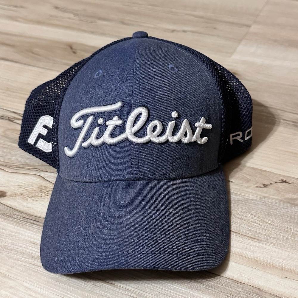Titleist Golf Tour PRO V1‎ Footjoy FJ Blue White Snapback Trucker Baseball Hat